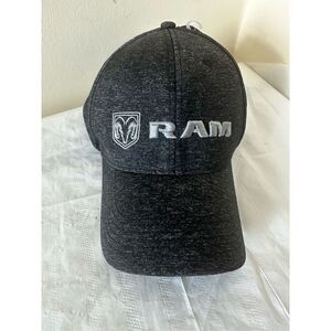 Grey Baseball Hat Cap Dodge Ram - One Size Fits All